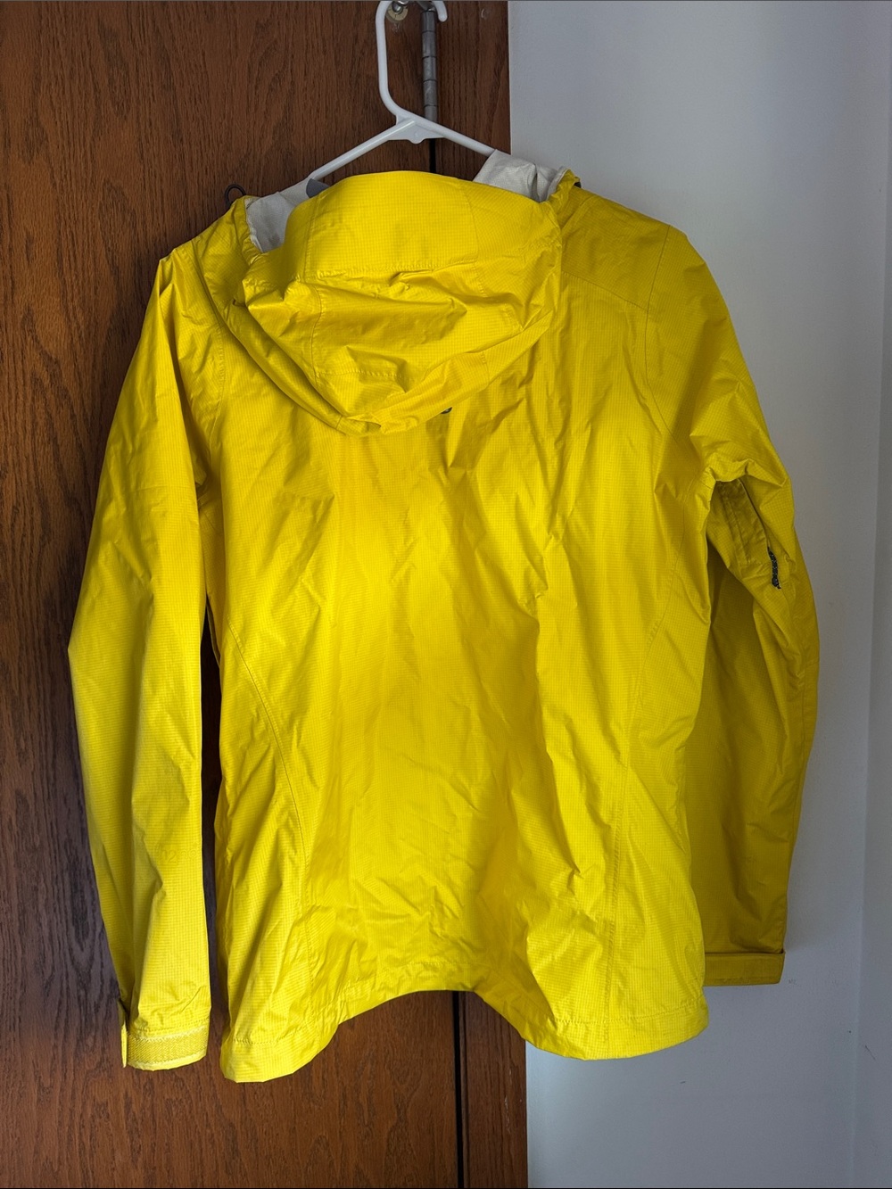 Patagonia Bright Yellow Hooded Shell Jacket - Picture 3 of 3